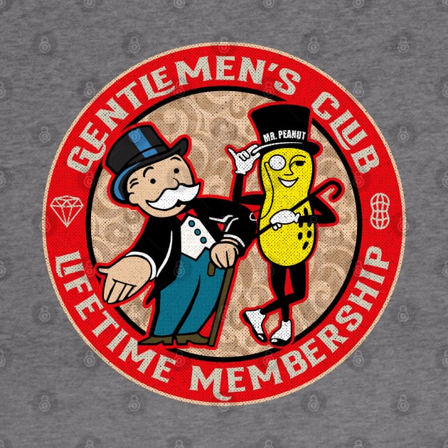 Gentlemen's Club Member by Alema Art